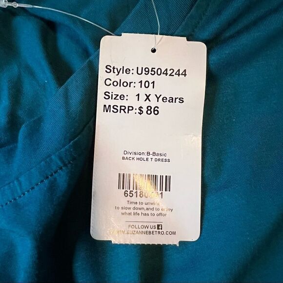 NWT! Simple by Suzanne Betro short sleeve dress‎ - Picture 5 of 12